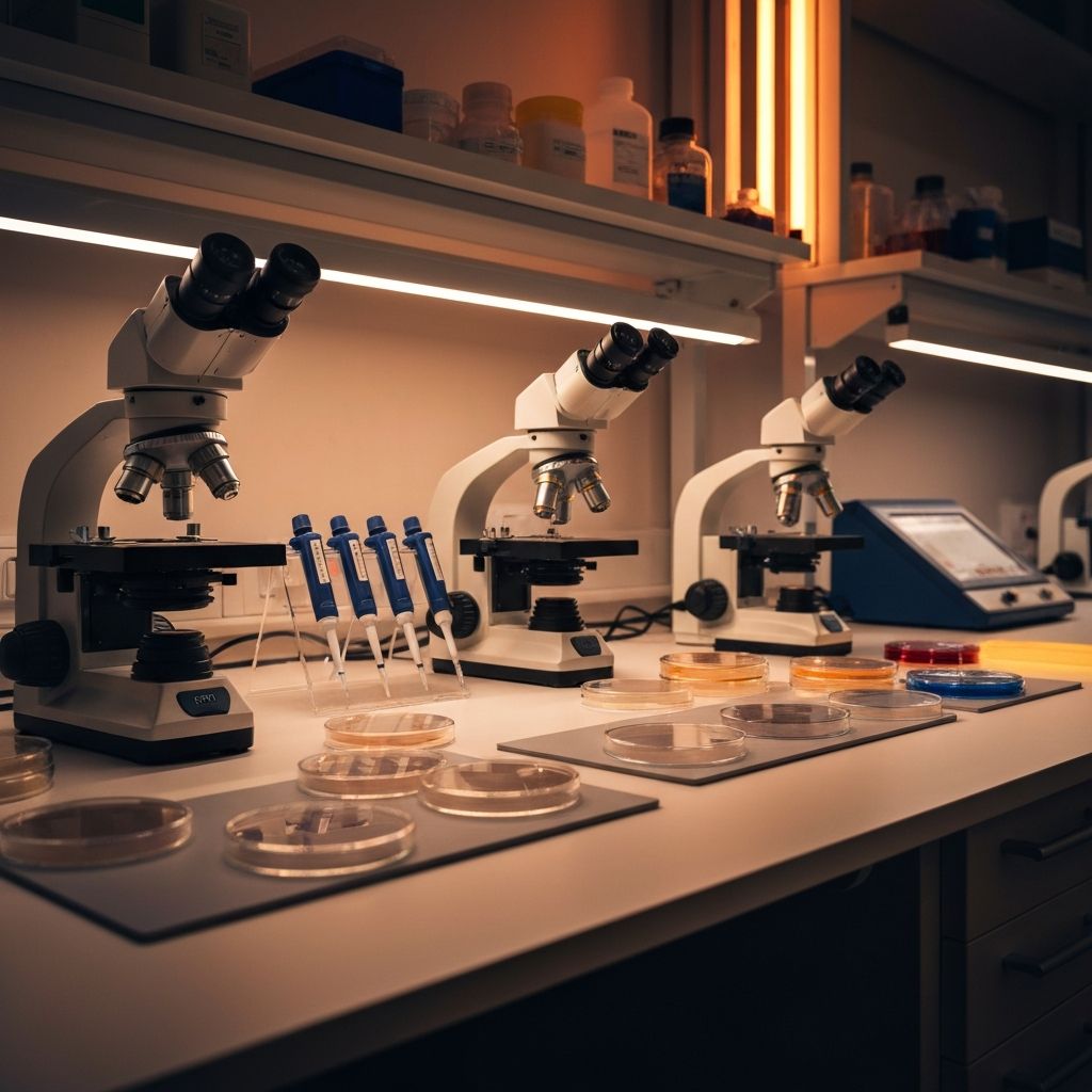 Lab experiment setup